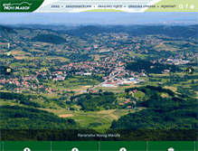 Tablet Screenshot of novi-marof.hr